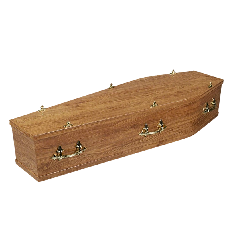 UK Style Adult MDF Coffin suppliers