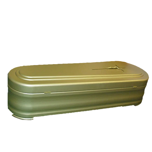High Gloss Paulownia Coffin high quality